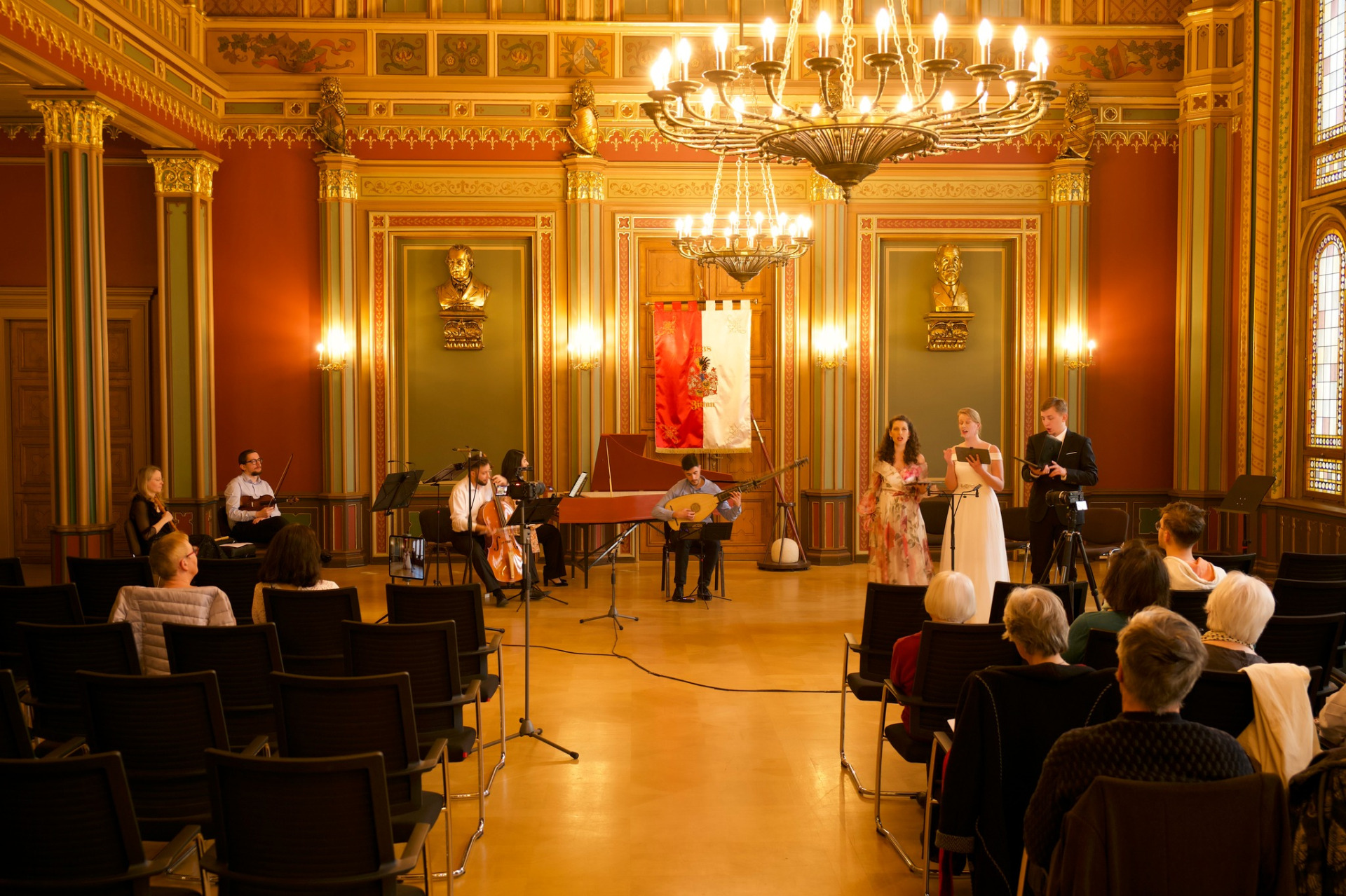 Slavnostný záverečný koncert umeleckej rezidencie v Görlitzi "Rediscovering Hammerschmidt" v Zittau, 2025.